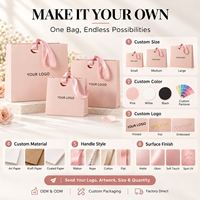 Sac de luxe pour le shopping avec nœud, design personnalisé, poignées en coton, sacs d'emballage pour vêtements, sacs de boutique, sac cadeau blanc pour vêtements