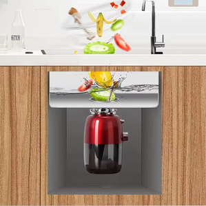 Broyeur de déchets alimentaires électrique automatique X30 pour cuisine et extérieur, moteur DC, technologie Multigrind, classe A+++. - Product Image 4