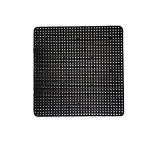 Coussinets de drainage carrés noirs en PP pour pots de fleurs, avec trous de drainage, pour plantes succulentes, fournitures de jardin écologiques - Product Image 4