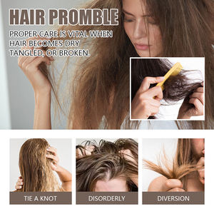 Ventes chaudes 100 ml Traitement naturel biologique du cuir chevelu Réparer les cheveux abîmés Huile capillaire à la kératine - Product Image 2