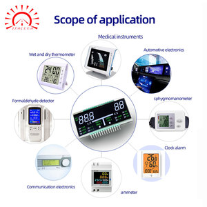 Écran LCD <span class=keywords><strong>TN</strong></span> HTN à 7 segments personnalisé, affichage monochrome <span class=keywords><strong>bleu</strong></span> pour panneau de commande d'ascenseur - Product Image 5