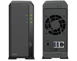ดิสก์สเตชั่น DS124 เซิร์ฟเวอร์แบบทาวเวอร์ 2U แร็ค ดิสก์เดี่ยว 1 ตัว โซลูชันจัดเก็บข้อมูลเครือข่าย NAS STORE - Product Image 3