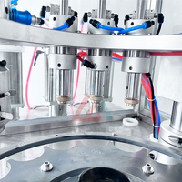 Ligne de production de machines de remplissage de gaz pneumatiques entièrement automatiques, pompe pour bidons et bouteilles métalliques, haute efficacité, facile à utiliser, pour produits chimiques
