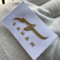 Étiquette de Vêtement en Silicone 3D Personnalisée Haut de Gamme, Douce, Hypoallergénique et Lavable pour Hauts, Pantalons, Robes et Sacs
