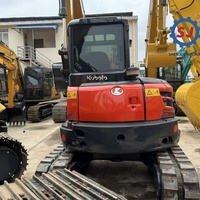 Excavatrice Kubota Kx057-4 d'occasion en bon état, mini-excavatrice de 5 tonnes, Kubota Kx057 Kx057-4