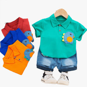 Polo de Verano para Niños, Manga Corta, Cuello Solapa, Camiseta Casual, Deportiva, Combinable con Todo, Venta al Por Mayor - Product Image 4