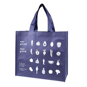 Нетканая сумка с логотипом бренда, Экологически чистая рекламная многоразовая сумка для покупок