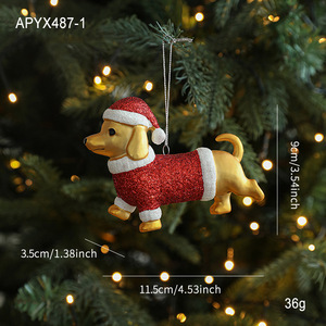 Vintage Cute <strong>Fox</strong> Squirrel <strong>Christmas</strong> <strong>Decor</strong> Gingerbread Man Snowman <strong>Christmas</strong> Tree Ornament DIY Hanging <strong>Decor</strong> for Party <strong>Decor</strong> - Product Image 4