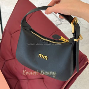 2025 haute qualité élégant femmes de luxe en cuir Vintage Hobo sacs à bandoulière pour femmes dames Mius Sac Pour Femme - Product Image 3