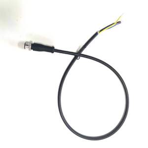 Conector <span class=keywords><strong>de</strong></span> Sensor <span class=keywords><strong>de</strong></span> Cable <span class=keywords><strong>de</strong></span> Alimentación con Conector Macho M12 <span class=keywords><strong>de</strong></span> <span class=keywords><strong>5</strong></span> Pines a Cable Desnudo con Terminales Desnudos para Cableado en Campo - Product Image 4