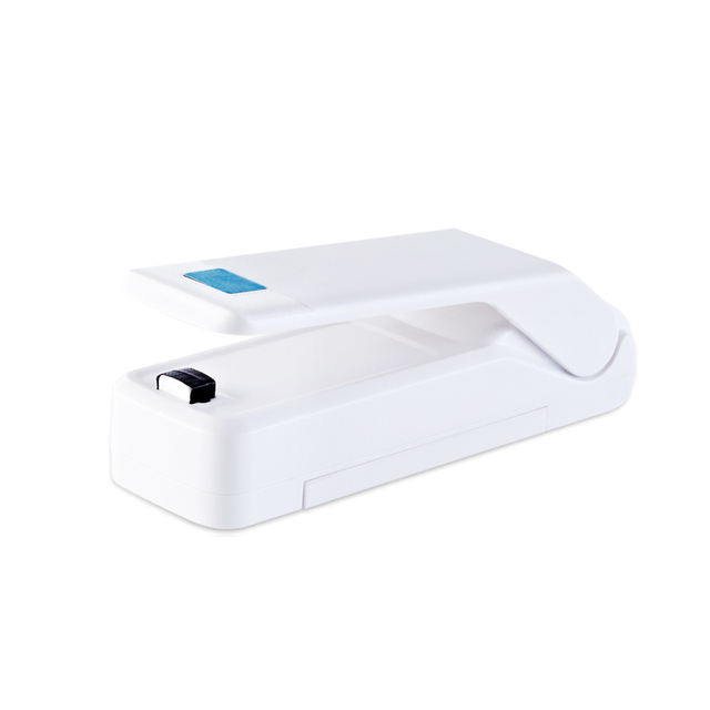 Portable Mini Manual Heat Sealing Machine USB Vacuum Sealer Multi-Function Plastic Bag Storage for Household Outdoor Car Use