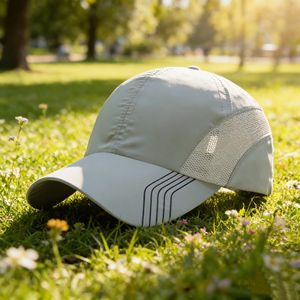 Casquette de course respirante à séchage rapide avec côtés en maille, idéale pour le golf, la randonnée et les sports de plein air, avec sangle réglable, style décontracté, type baseball - Product Image 2