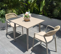 Ensemble de 7 pièces pour jardin, meubles de jardin d'extérieur, table et chaises