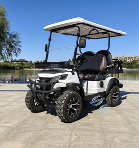 Carrito de Golf Eléctrico Todoterreno de Lujo, 4 Plazas, Configuración 1+1, Estilo Club Car, para Parques, Turismo y Transporte - Product Image 6