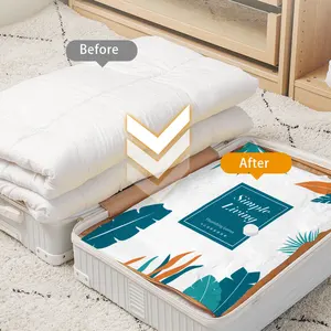 Amazon best-seller Sacs de rangement pour vêtements sous vide durables Sac d'économie d'espace Sacs de rangement réutilisables par compression pour vêtements