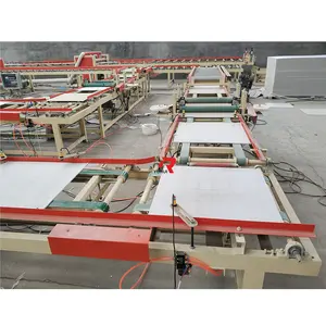 Techo de yeso de producción de la línea de techo máquina de baldosas