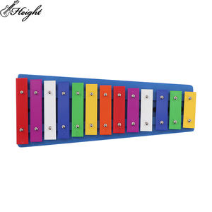<span class=keywords><strong>Petit</strong></span> <span class=keywords><strong>xylophone</strong></span> <span class=keywords><strong>en</strong></span> <span class=keywords><strong>bois</strong></span> 13 tons Instrument de musique à percussion pour enfants Accessoire de jouet - Product Image 1