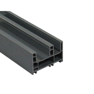 Cửa kính trượt màu trắng 60mm loạt cửa sổ uPVC hồ sơ thép hồ sơ bên trong khoang 60mm 80mm loạt hồ sơ cửa sổ PVC - Product Image 5