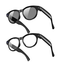 Lunettes Intelligentes IA avec Commande Vocale et Caméra 8MP, Vidéo 1080P, Traduction IA, Batterie 290mAh pour Diffusion en Direct et Vlogging en Extérieur