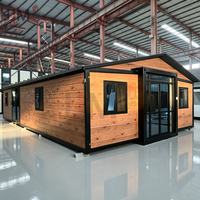 JJMMade Villa de Luxe Préfabriquée Extensible en Conteneur, Conforme aux Normes Chine-Australie, Bâtiment de Bureau au Design Moderne et Respirant