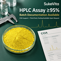 Quercétine Dihydratée Pure 95% en Poudre, Extrait de Sophora Japonica, Matière Première de Qualité Alimentaire en Vrac, Fournisseur d'Usine