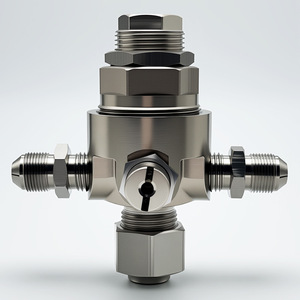 Régulateur de pression d'air KJY-18G, vanne de réduction de pression pneumatique en métal pour azote - Product Image 2