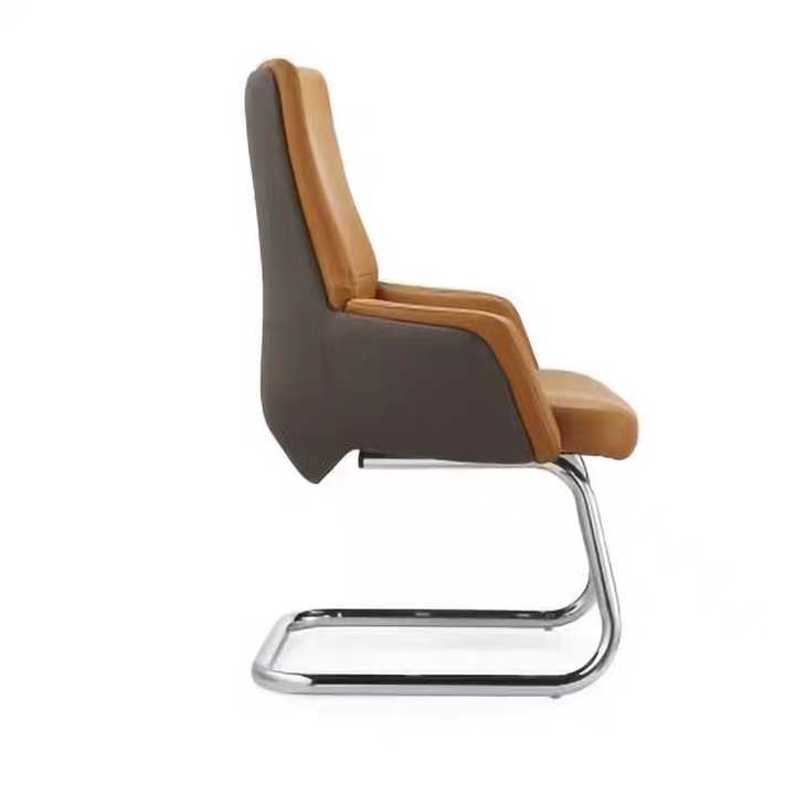 Modern Luxury Office Leather Meeting Upholstered Chair Guest Visitor