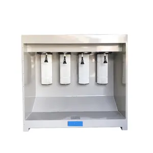 Low Cost Low - Noise Metal Small Powder Coating Recovery Spray Booth For Alloy Wheel