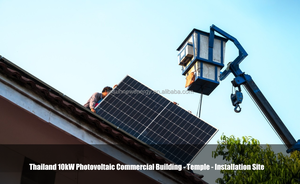 Sistema de Microredes de Almacenamiento de Energía Industrial y Comercial JinSun, Sistema de Red Híbrida-13, Batería de Iones de Litio Solar y Eólica - Product Image 3