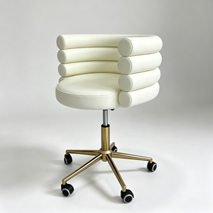 Tabouret de pédicure de luxe le plus vendu pour les techniciennes de salon de manucure, chaise portable de petite taille au design moderne - Product Image 2