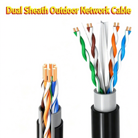 Meilleur prix direct usine OEM Câble Ethernet LAN CAT6 CAT6A 23AWG CCA UTP FTP SFTP 305m en vrac pour projets de sécurité, vidéosurveillance et bâtiments