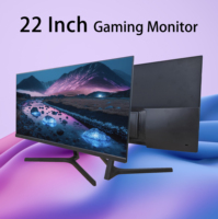 Monitor de PC de Oficina de 22 Pulgadas, FHD 1920*1080p, IPS, Compatible con VESA, LCD Integrado, Monitor para Juegos de Fábrica OEM