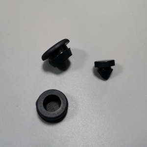 Phích cắm silicon chịu nhiệt độ cao với khe cắm lựa chọn nhiều kích cỡ nút bịt kín lỗ đen trắng dùng trong công nghiệp - Product Image 4