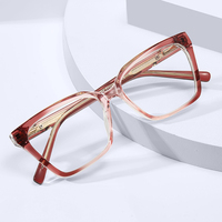 MS 82317 2026 Nouvelles montures de lunettes pour femmes TR90+CP Lunettes optiques Blocage de la lumière bleue Design rectangulaire tendance Lunettes Gafas