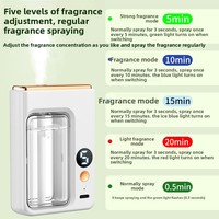 Diffuseur d'huiles essentielles électronique portable, écologique et moderne, à flamme, rechargeable par USB, pour bureau et salle de bain