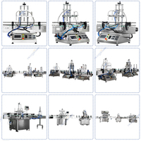 Petite mini machine de remplissage automatique d'eau liquide à une/deux/plusieurs têtes de bureau machine de remplissage de bouteilles vente d'usine