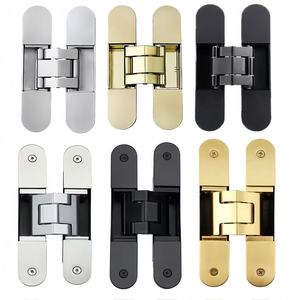 Bản lề che giấu điều chỉnh 3D cho cửa nhôm và gỗ, bản lề cửa vô hình - Product Image 6