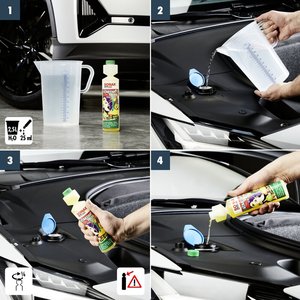 Clear Sight 1:100 Concentrate Lemon Rocks 250ml Liquide lave-glace d'été avec parfum rafraîchissant - Product Image 3