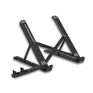 Factory Wholesale Waterproof Ergonomic Height Adjustable Desktop Laptop <b>Stand</b> ABS <b>Tablet</b> <b>Stand</b> Holder with 13-Fold Support - Product Image 3