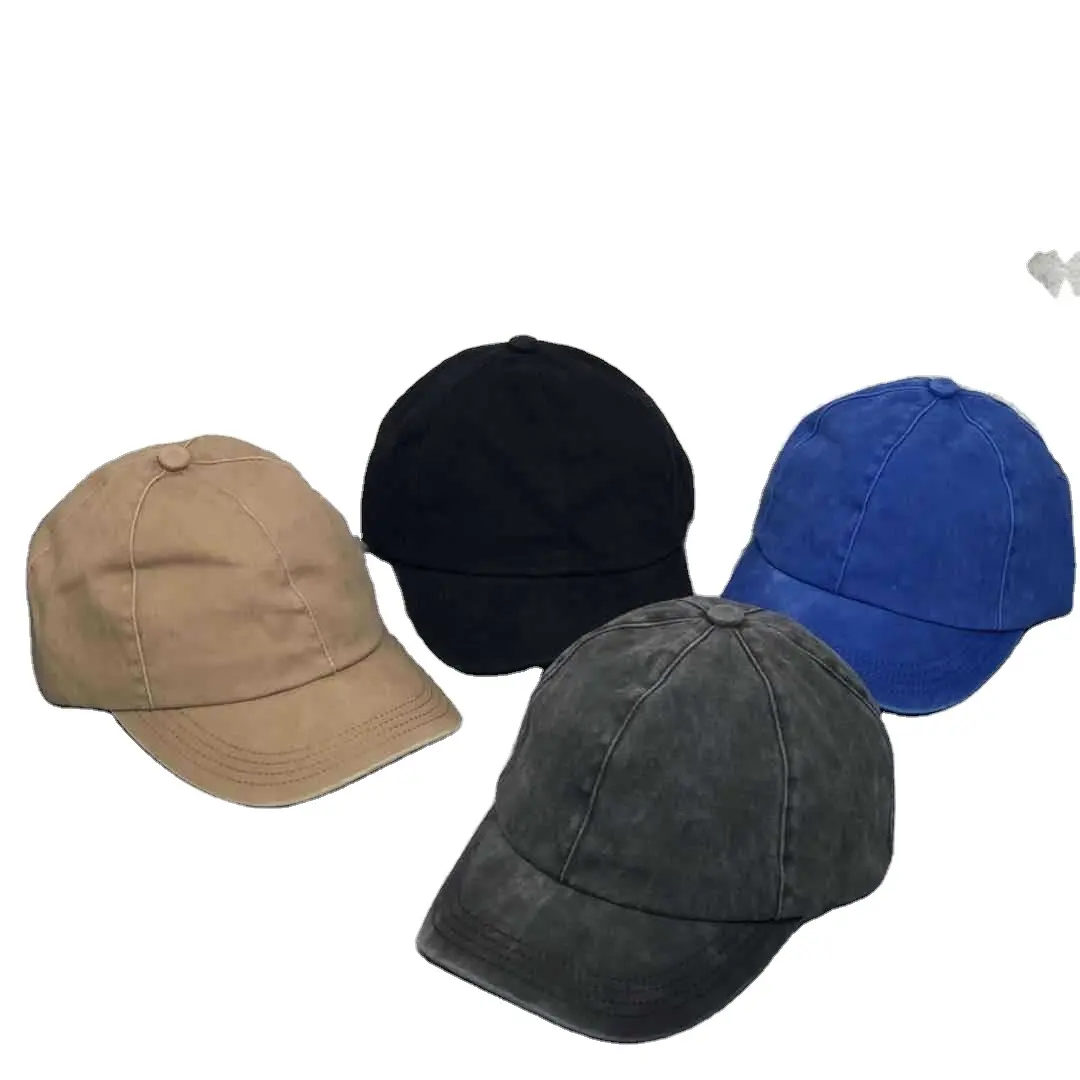 2021 spring Hot sale short brim plain baseball cap for hiking cycling running streetwear outdoor activities