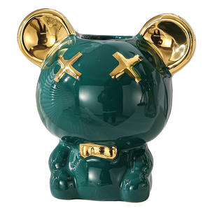 Porte-stylo en céramique moderne, simple et mignon, accessoire de bureau pour étudiant écologique avec sens de conception élevé pour l'art de la réception du bureau - Product Image 5