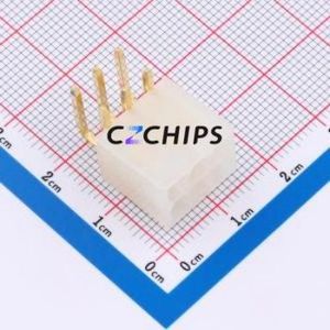 HC-5557-2*3AW-GP-05 Wire-to-<b>Board</b> <b>Pin</b> Header Bent Lead Through Hole,P=4.2mm 2x3P 4.2mm Right Angle Insert Mini-Fit (MX 4.2) - Product Image 1