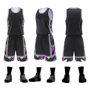 Высококачественные американские баскетбольные костюмы из 2 предметов, трикотажные баскетбольные костюмы для взрослых, детей - Product Image 4