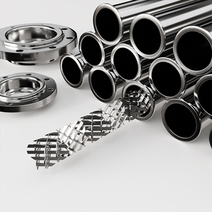Miscelatore Statico Elicoidale in Acciaio Inox Tipo Kenics per Miscelazione Chimica in Tubazioni, Miscelazione Omogenea a Basso Costo - Product Image 2