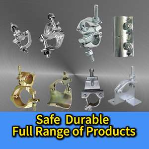 Coupleur d'échafaudage léger, facile à transporter et à installer, <span class=keywords><strong>pince</strong></span> <span class=keywords><strong>double</strong></span> coupleur pour des projets de construction rapides - Product Image 2