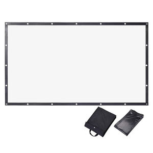 Pantalla de Cine Portátil para Exteriores de 150 Pulgadas 16:9, Pantalla de Proyección Plegable, Pantalla de Proyección Frontal de PVC 4K HD para Cine en Casa y Camping - Product Image 1