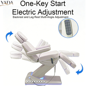 Nouvelle arrivée : Lit de beauté hydraulique, lit facial électrique, lit de massage inclinable réglable pour salon d'esthétique, avec certificat CE - Product Image 4