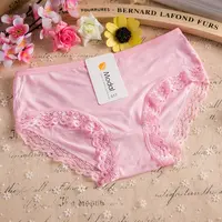 Wholesale Satin Knickers Cotton, Lace, Seamless, Shaping 