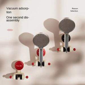 Soporte de ducha de plástico con ventosa, sin perforaciones, para el hogar, venta al por mayor, gran oferta - Product Image 2