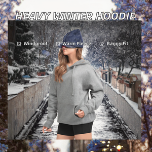 Sweat à capuche surdimensionné en molleton de coton épais de haute qualité, imperméable, respirant, écologique et doublé, idéal pour la gym - Product Image 2